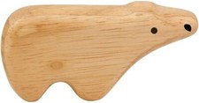 Green Tones - Wooden Shaker - Polar Bear