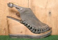 VERY VOLATILE Absolute Braided Slingback Wedg...