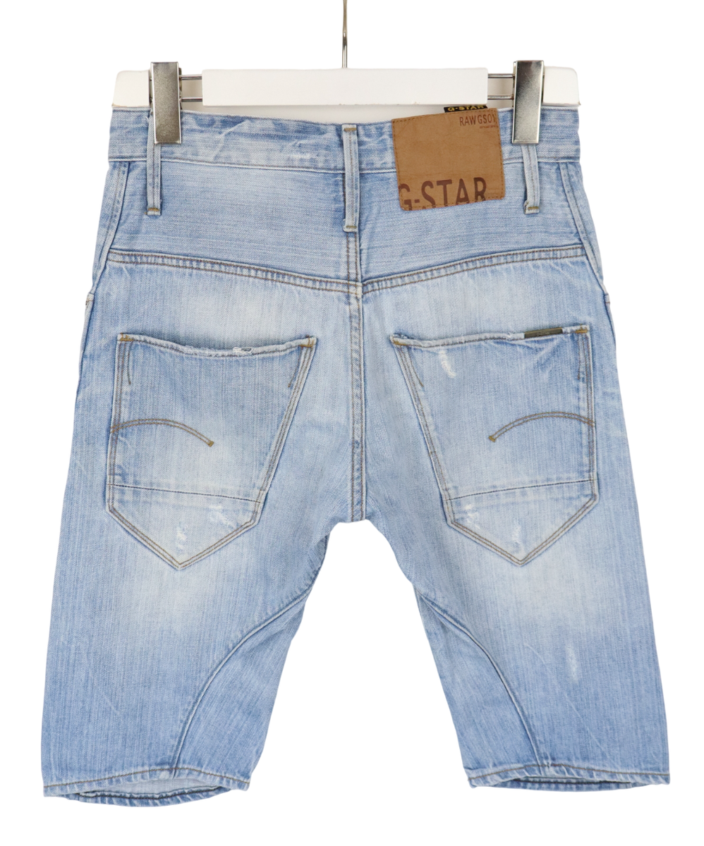 【AAKE】3-STAR PATCH BERMUDA PANTS G-STAR ARC 3D Loose Tapered Bermuda Shorts Men's W28 Denim