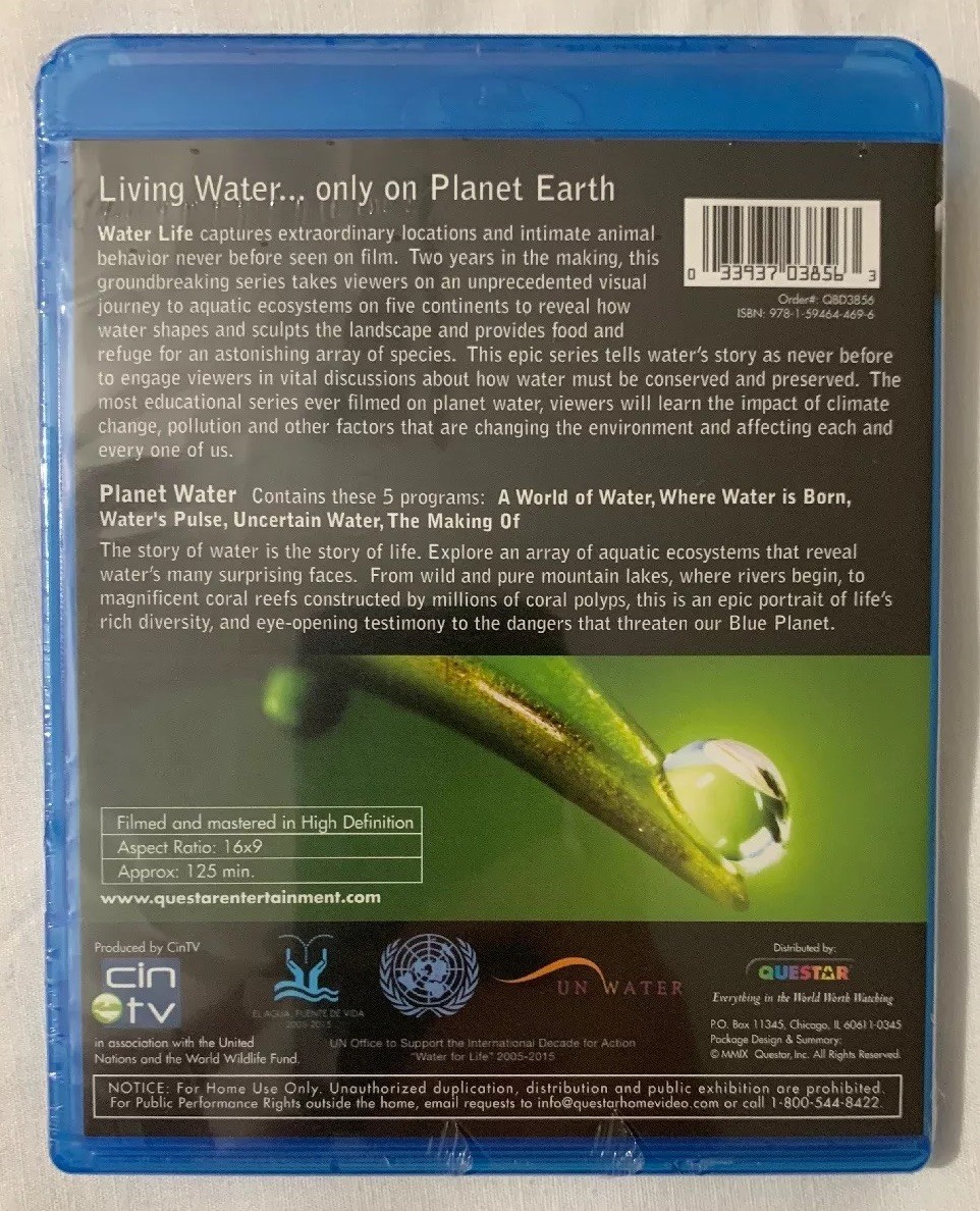 (未使用･未開封品)Water Life: Planet Water [Blu-ray] Water Life: Planet Water (Blu-ray Disc, 2009) (New & Sealed