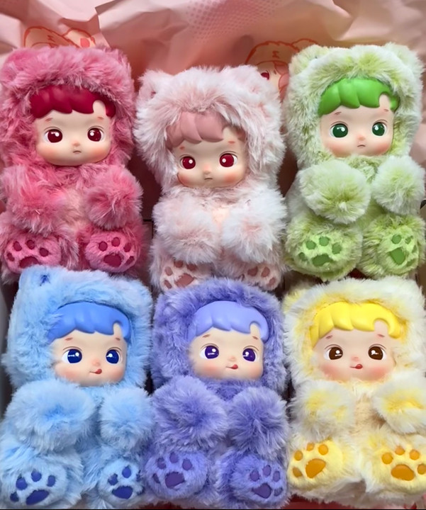 HACIPUPU GUMMY BEAR SERIES-VINYL PLUSH PENDANT BLIND BOX HOT TOY