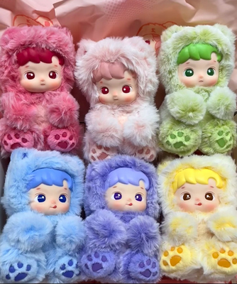 1yuちゃん キープ HACIPUPU GUMMY BEAR SERIES-VINYL PLUSH PENDANT BLIND BOX HOT TOY