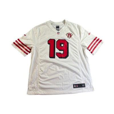 Nike San Francisco 49ers Deebo Samuel Jersey Mens XXL White 75th