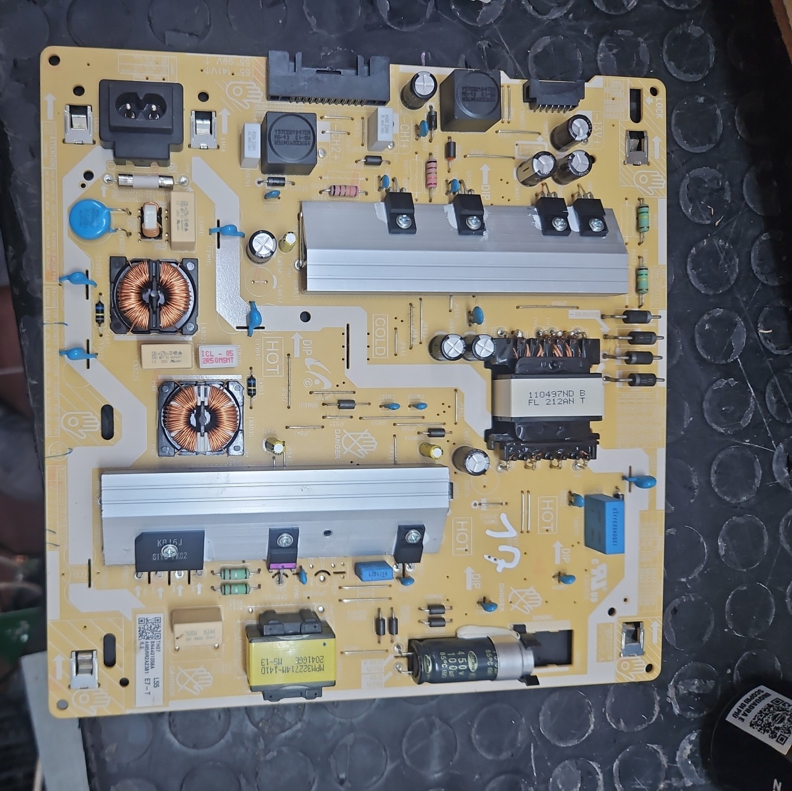 power supply BN44-01058A L55E7-THS per samsung