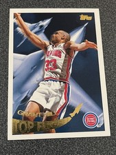 Grant Hill 1995-96 Topps Top Flight  #TF10 Detroit Pistons