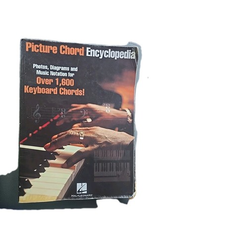 Hal Leonard Picture Chord Encyclopedia Over 1600 Keyboard Chords 6X9