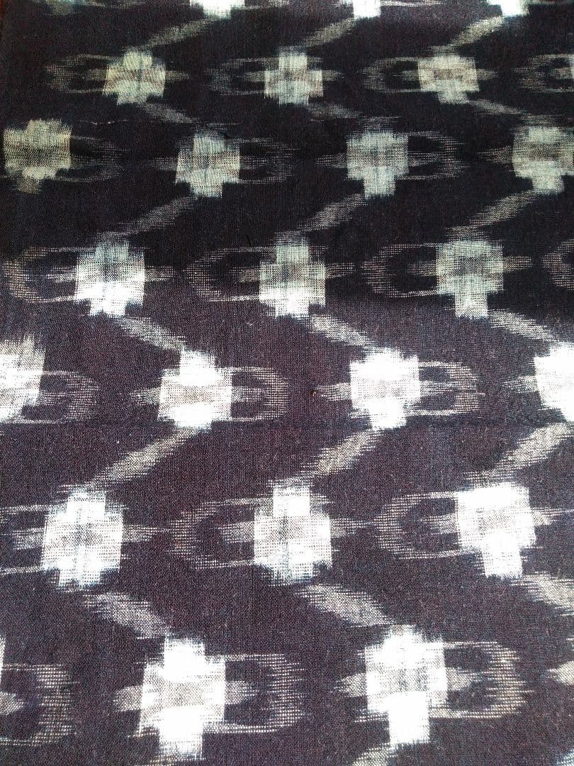 Aizome Momen Indigo Dye Fabric 3 Panels Patchwork Stripes 438 cm ...