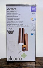 Candiac Copper  LED Wall Light With PIR - 760lumen 3000k IP44