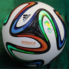 Brazuca Official Soccer Match Ball FiFA World Cup 2014 Brazil Football Size 5
