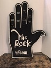 THE ROCK Foam hand Just Bring It  2001 WWF Wrestling Arena Merchandise WWE