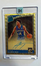 Marketplace image: Panini 2018 1/1 Super Fractor Optic Rated Rookie Prizm Auto Allonzo Trier #175