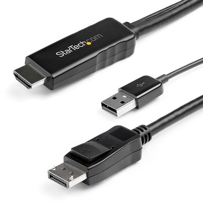 Startech Startech 3M Hdmi To Displayport Adapter Cable Usb - 4K 30Hz Active