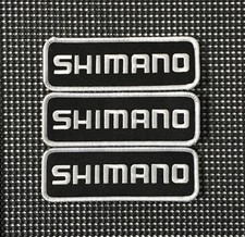 SHIMANO FISHING CYCLING LOGO EMBROIDERED IRON ON PATCHES LOT