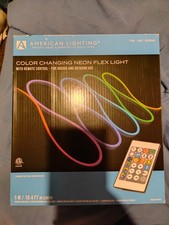 American Lighting Neon Flex Light 16.4ft RGB - Open Box Unused Indoor Outdoor