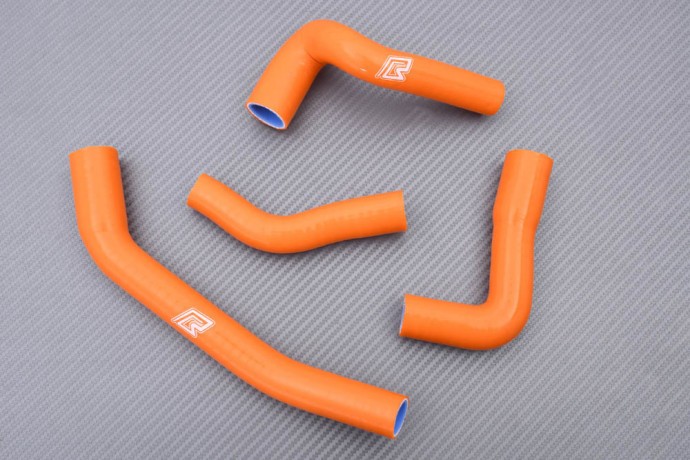 Kit durites de radiateur KTM Duke 250 orange contre les fuites de liquide