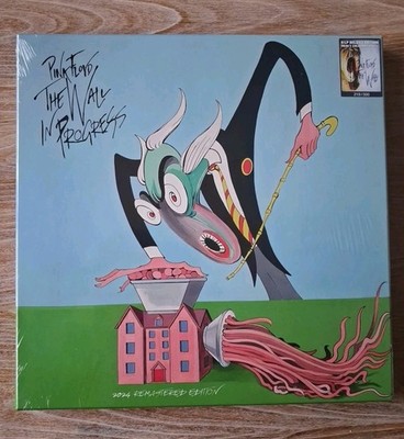 Pink Floyd The Wall In Progress 4lp Deluxe Edition Limited /300