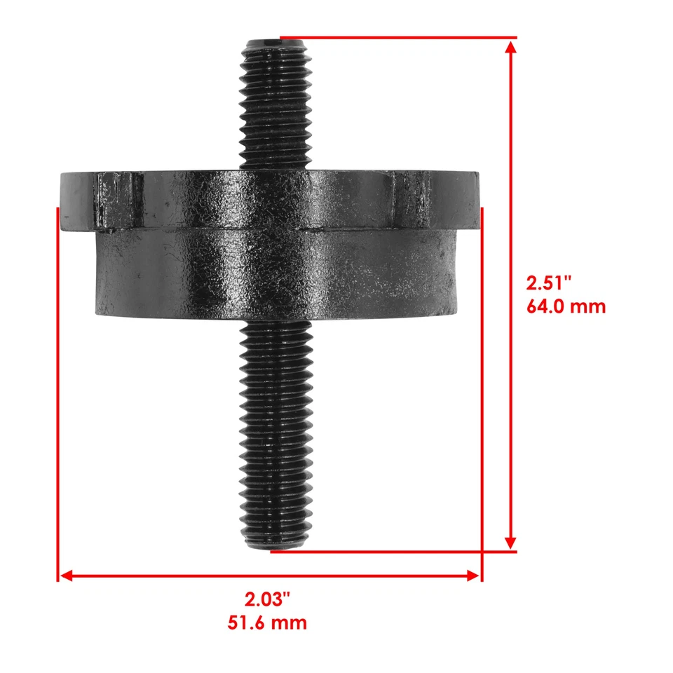 Aislador de goma de montaje de motor 4 para Polaris Pro X 600 700 800 2001-2004 Foto 2 de 4