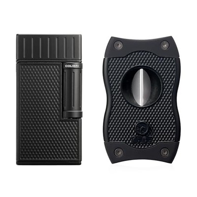 Colibri Julius + Sv-Cut, Black + Black Gift Set 