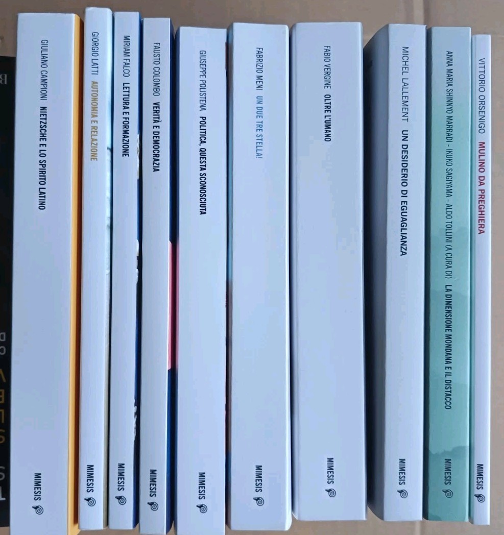 Lotto 10 Libri Mimesis Editore mai aperti Visibili In Foto MB/6 foto 3