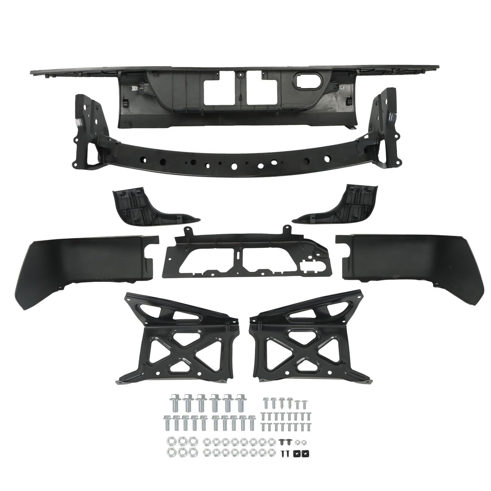 Rear Step Bumper Black Replacement for Tundra