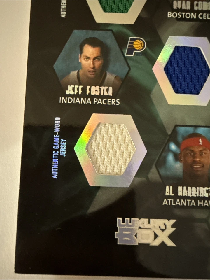 2005 Luxury Box 6 Relics #20 Gomes Foster Harrington Boozer Diogu Van Horn /192 - Image 4 of 4