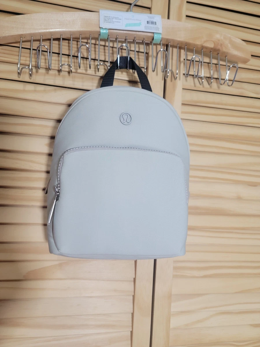 Lululemon Everywhere Mini Backpack 4L NWT silver Hardware Lululemon Everywhere Backpack *Mini 5L - Dark Chrome - lulu  main image 2
