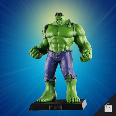 Hulk Figurine Eaglemoss Rare Metal Statue Figure Marvel Super Hero Collection