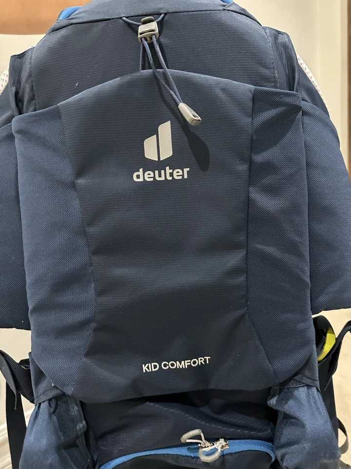 Mochila portabebés y mochila Deuter Kid Comfort Active para viajes y senderismo Foto 3 de 4