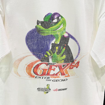 98 Enter The Gecko Classic T-Shirt White XL
