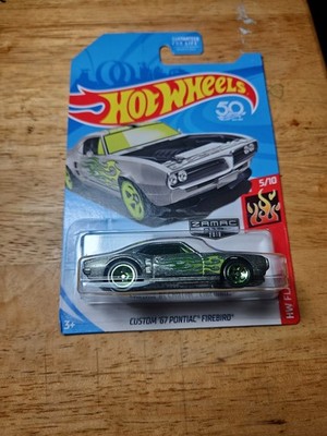 Hot Wheels 2018 50th Anniversary Zamac Custom 67 Pontiac Firebird