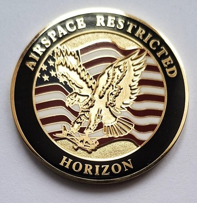 USSS US Secret Service Special Ops Airspace Restricted - Horizon Challenge Coin
