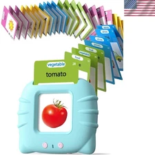 Pocket Speech for Toddlers, Talking Flash Cards for Toddlers 224 Words Blue