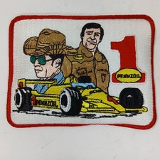 VTG JOHNNY RUTHERFORD INDY 500 Sew On Patch #1 Pennzoil Chaparral Racing Jim Hal