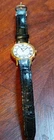 Vintage Seiko Solar Gold Tone w/ White Dial Solar Quartz Wrist Watch V115 0BS0