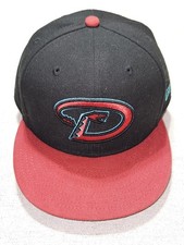 Arizona Diamondbacks New Era 59FIFTY Fitted Hat 7 1/2 On Field Dbacks Red Black