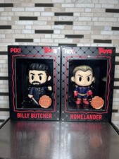 Thrilljoy Pix The Boys Billy Butcher & Homelander 5 inch Vinyl Figure Pair Hero