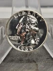 1960 Proof Washington Quarter | 90% Silver | US MINT 25c Coin  🇺🇸