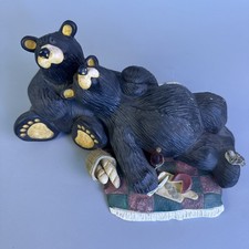 JEFF FLEMING BEARFOOTS "BEAR PICNIC" FIGURINE