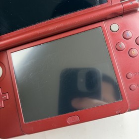 New Nintendo 3DS XL Red Console US Model - Tested! W Charger Stylus