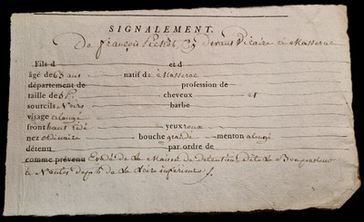 Old Escaped Reporting Document