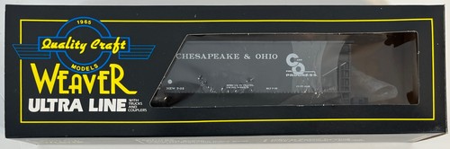 Weaver Ultra U1111 C&O Chesapeake & Ohio 2 bahías tolva desplazada coche #47230 calibre O | Zustand: New
