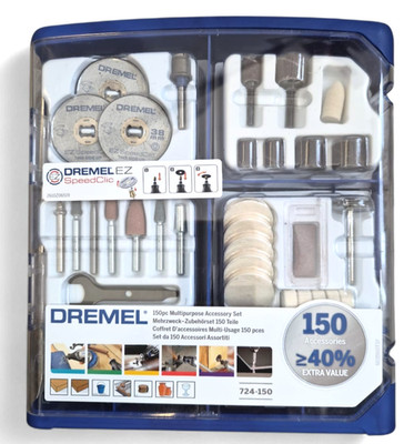 Dremel Mehrzweck Zubehörset 150tlg. 2615S724JA Schaft-Ø 3.2 mm, Starterset