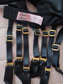 Agent Provocateur Jena Black Bra 32B & BRIEF underwear set