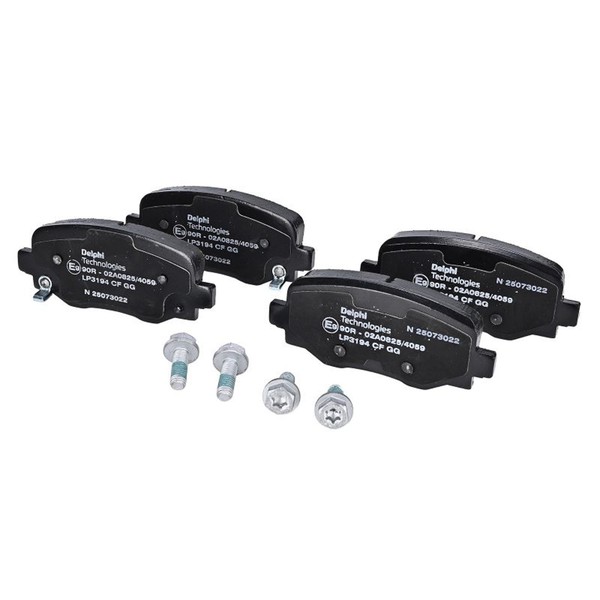 Bremsbelagsatz Scheibenbremse Delphi LP3194 FüR 500X Jeep Fiat 500L 334 AXN1B BU-image