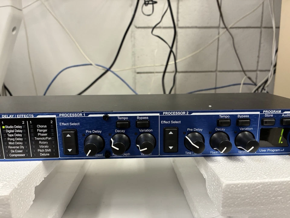 Lexicon MX200 processador de efeitos de ressonância dupla unidade de efeitos múltiplos com fonte de alimentação - Imagem 4 de 4