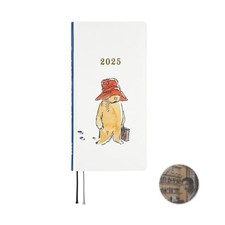 Hobonichi 2025 Weeks Planner Paddington Bear April Start Slim Hardcover New