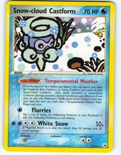 Snow-cloud Castform - 25/101 Hidden Legends - Pokémon TCG - 2004