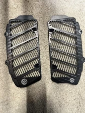 Bullet Proof Designs Radiator Guards - Black KTM-RG-19-BLK