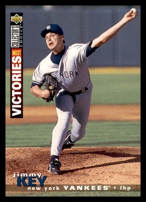 1995 Upper Deck Collector's Choice - League Leader Jimmy Key #68 NM