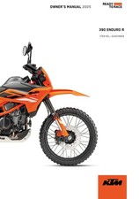 KTM Owners Manual Book Guide 2025 390 ENDURO R US